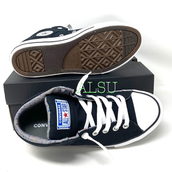 Converse Ctas Axel Mid Canvas Black y/Women’s - Picture 2 of 10